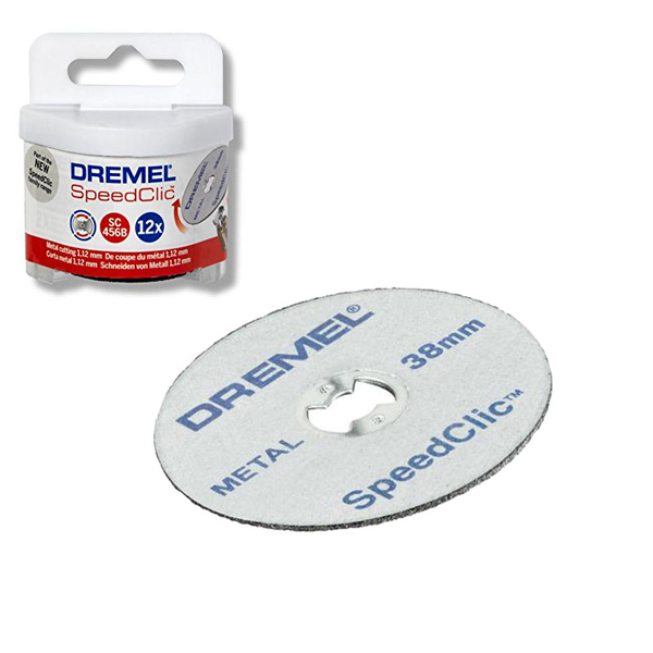 Dremel EZ speedclic metalni diskovi za sečenje 12 u pakovanju SC456B 2615S456JD